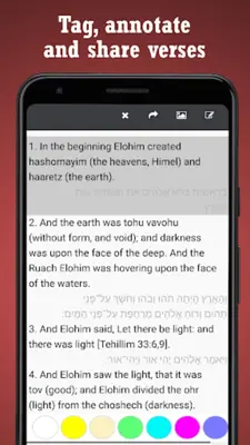 Hebrew Bible Now android App screenshot 6